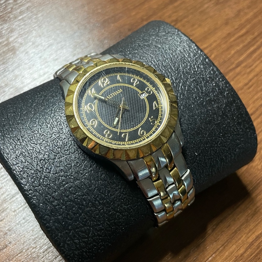 Vintage Waltham Men’s Watch *WORKS* *NEW BATTERY*
